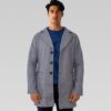 gaban para hombre gris