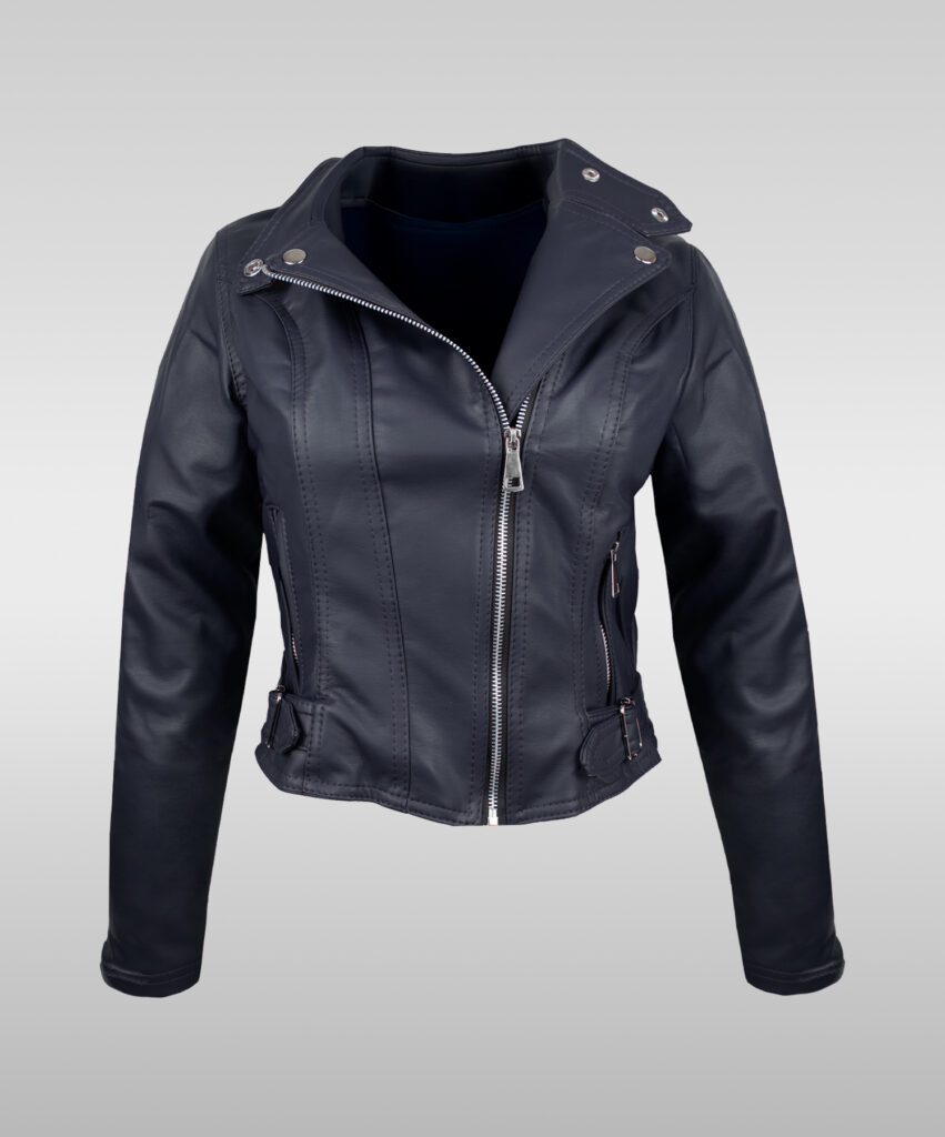 Chamarra para mujer color negro syk wear
