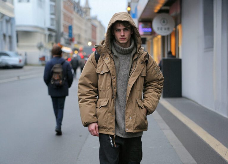 buzo cuello tortuga con parka con gorra - sueter cuello tortuga