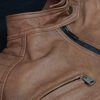 chaqueta cuerotex miel denver detalle