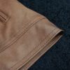 chaqueta cuerotex miel denver detalle