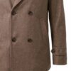 Gaban abrigo para hombre miel detalle 3