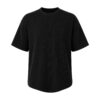 Camiseta Oversize Basica para Hombre Negra - Imagen 2
