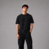 Camiseta Oversize Basica para Hombre Negra