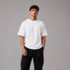 Camiseta Oversize Basica para Hombre Blanca