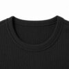 Camiseta Oversize Basica para Hombre Negra - Imagen 4